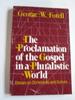 The Proclamation of the Gospel in a Pluralistic World: Essays on Christianity and Culture