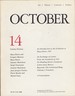 October 14: Art/ Theory/ Criticism/ Politics-Fall 1980