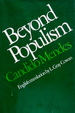 Beyond Populism