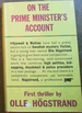 On the Prime Minister's Account