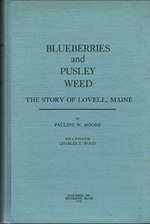 Blueberries and Pusley Weed