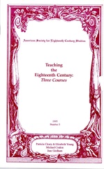 Teaching the Eighteenth Century: Three Courses Number 5 1995