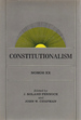 Constitutionalism (Nomos XX)