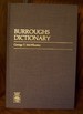 Burroughs Dictionary: an Alphabetical List of Proper Names, Words, Phrases and Concepts Contained in the Published Works of Edgar Rice Burroughs