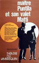 Matre Puntila Et Son Valet Matti
