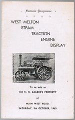 West Melton Steam Traction Engine Display