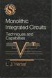 Monolithic Integrated Circuits Techniques and Capabilities (Oxford Science Publications Series)