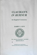 Claudian's in Rufinum: An Exegetical Commentary
