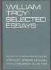 William Troy: Selected Essays