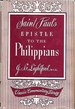 Saint Paul's Epistle to the Philippians: A Revised Text with Introduction, Notes and Dissertations (Classic Commentary Library)