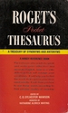 Roget's pocket thesaurus: based on Roget's international thesaurus of English words and phrases