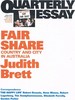 Quarterly Essay Issue.42: Fair Share