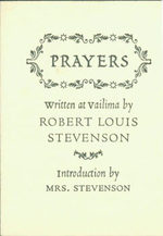 Prospectus for Prayers Written at Vailima. (This is the Prospectus for a Book, Not the Book Itself).