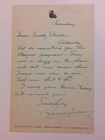 Autographed Letter Signed