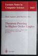 Theorem Proving in Higher Order Logics: 13th International Conference, Tphols 2000 Portland, Or, Usa, August 14-18, 2000 Proceedings (Lecture Notes in Computer Science)