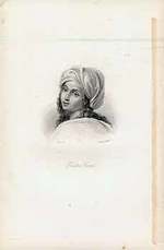 Beatrice Cenci. (Engraving).
