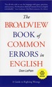 The Broadview Book of Common Errors in English