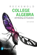 College Algebra With Modeling and Visualization