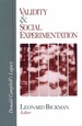 Validity and Social Experimentation