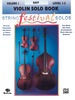 String Festival Solos-Violin, Volume I: Violin Solo