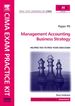 Cima Exam Practice Kit Management Accounting Business Strategy