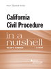 Slomanson's California Civil Procedure in a Nutshell, 5th