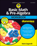 Basic Math and Pre-Algebra Workbook for Dummies