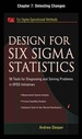 Design for Six Sigma Statistics, Chapter 7-Detecting Changes