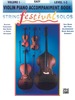 String Festival Solos-Violin, Volume I: Piano Accompaniment