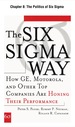 The Six Sigma Way, Chapter 8-the Politics of Six Sigma: Preparing Leaders to Launch and Guide the Effort