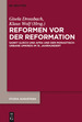 Reformen Vor Der Reformation