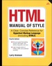 Html Manual of Style