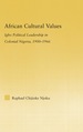 African Cultural Values