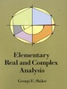 Elementary Real and Complex Analysis