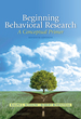 Beginning Behavioral Research: a Conceptual Primer