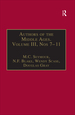 Authors of the Middle Ages, Volume III, Nos 7-11