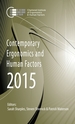 Contemporary Ergonomics and Human Factors 2015