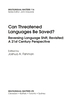 Can Threatened Languages Be Saved?