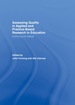 Assessing Quality in Applied and Practice-Based Research in Education