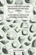 The Cutting, Setting and Engraving of Precious Stones-a Historical Article on Working Gemstones