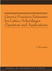 Green's Function Estimates for Lattice Schrdinger Operators and Applications. (Am-158)