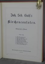 Johann Sebastian Bach's Werke, Volume 32: Kirchencantaten, Sechzehnter Band, No. 151-160 [Johann Sebastian Bach's Work]