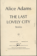 The Last Lovely City: Stories