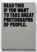 Read This if You Want to Take Great Photographs of People