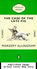 Case of the Late Pig, the (Classic Crime)