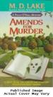 Amends for Murder (Peggy O'Neill Mysteries, Book 1)