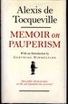 Memoir on Pauperism