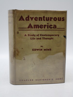 Adventurous America; a Study of Contemporary Life and Thought