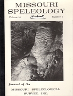 Missouri Speleology: Biological Investigations at Ozark Underground Laboratory; Volume 14; Number 3 (July 1974)