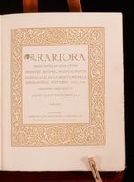 Rariora Volume III